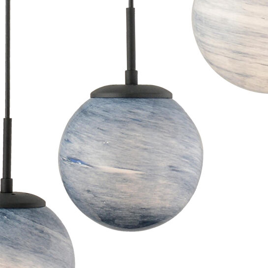 Apliqa Efser 5li̇ Sirali Avi̇ze Modern Oturma Odası Salon Sarkıt Avize