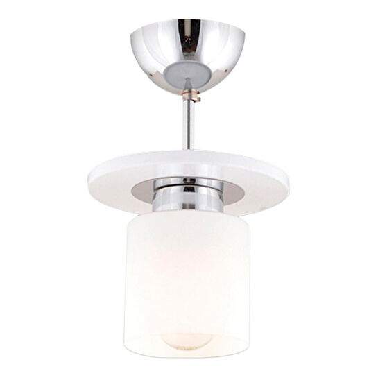 Apliqa Atlas Tekli Beyaz Yuvarlak Modern Genç Odası Mutfak- Banyo Mutfak Salon Spot Avize