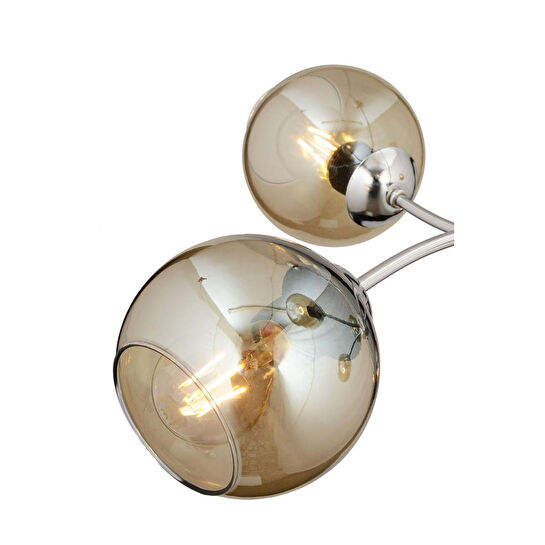 Apliqa Ecvet 6lı Krom Modern Oturma Odası Yatak Odası Salon Avize