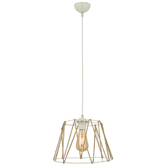 Apliqa Kros Tekli Beyaz Halatlı Sarkıt Modern Sarkıt Mutfak Salon Sarkıt Avize