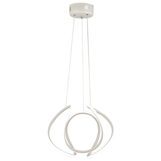 Apliqa Pietra Beyaz Sarkıt 56 Watt Sarkıt 3 Renkli Ledli Modern Mutfak Banyo Led Salon Sarkıt Avize