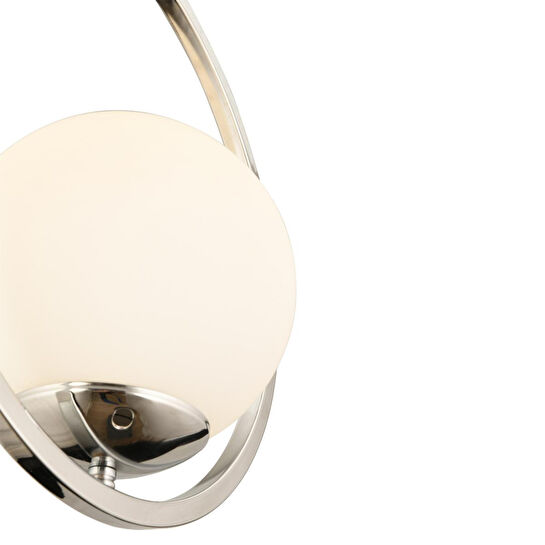 Apliqa Lifos Tekli Krom Kaplamalı Plafonyer Modern Mutfak Salon Avize