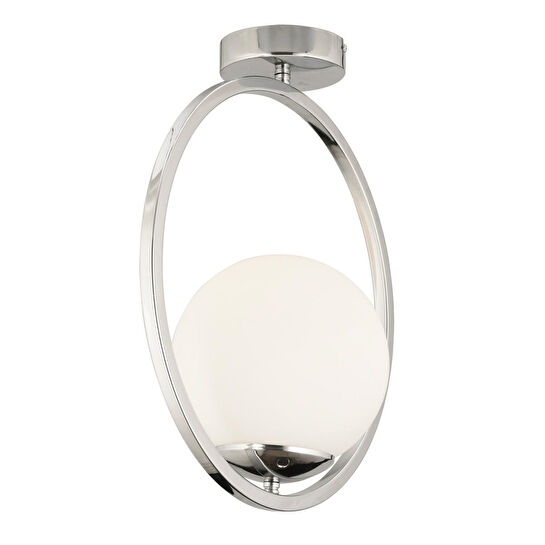 Apliqa Lifos Tekli Krom Kaplamalı Plafonyer Modern Mutfak Salon Avize