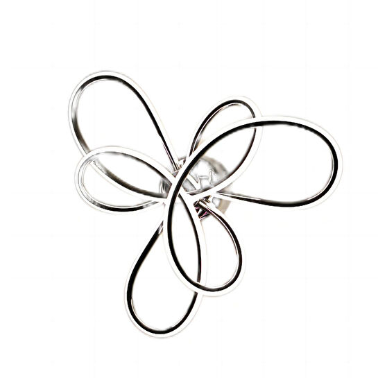 Apliqa Aybel Krom 48 Watt Plafonyer Modern Koridor Salon Led Avize