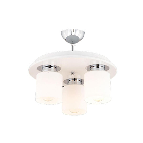 Apliqa Atlas 3 Lü Yuvarlak Beyaz Modern Genç Odası Mutfak- Banyo Mutfak Salon Spot Avize