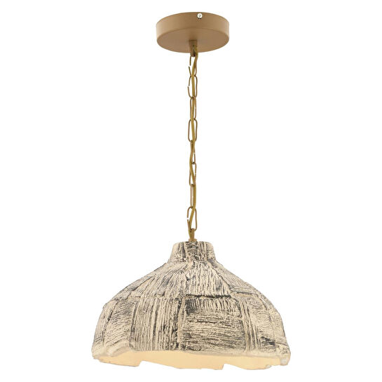 Apliqa Balas Beton Tekli Tasarım, Retro, Modern Sarkıt Avize