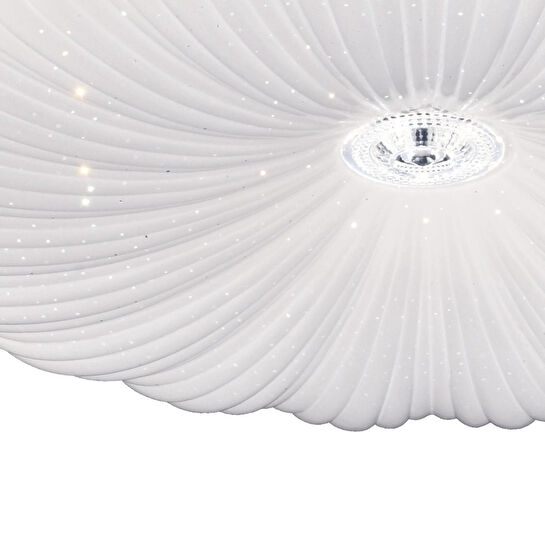 Apliqa Londra Tekli Beyaz 3 Renkli 61 Watt Ledli Modern Oturma Odası, Koridor, Salon Led Avize