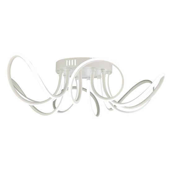 Apliqa Ladore 6lı Beyaz 120 Watt Sarkıt Ledli Modern Mutfak Banyo Led Salon Plafonyer Avize