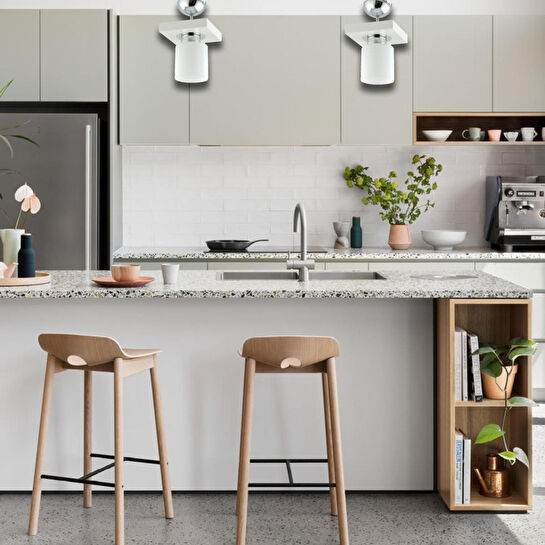 Apliqa Kiaria Tekli Modern Plafonyer Genç Odası Mutfakyatak Odası Avize