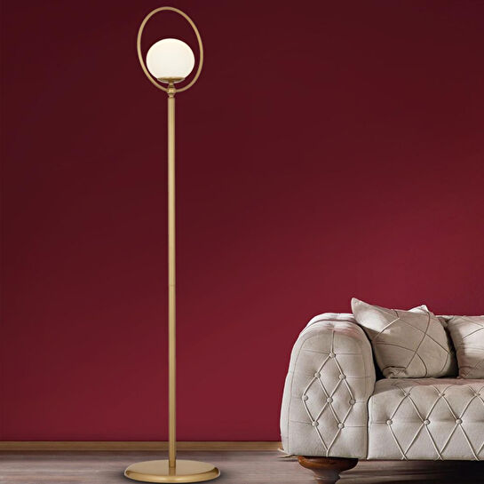 Apliqa Soho Eskitme Modern Tasarım Metal Lambader