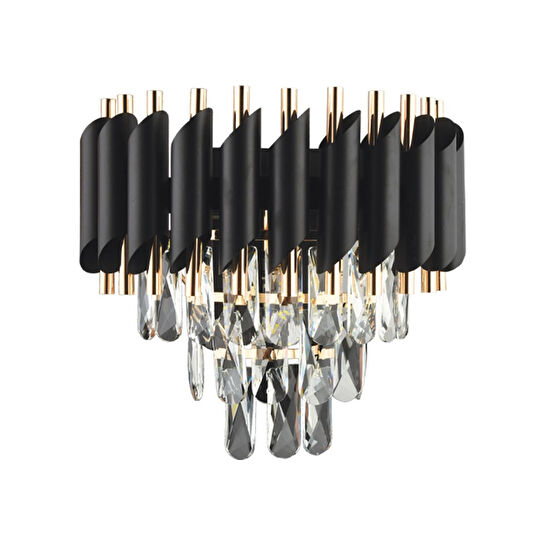 Apliqa Mikula Modern Gold Tasarım Salon Koridor Ledli Salon Aplik