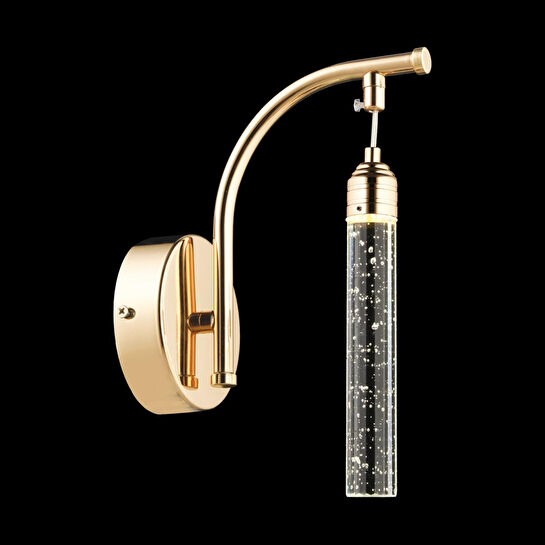 Apliqa Zaki Tekli Gold Led Aplik