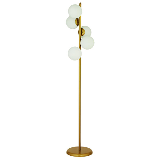 Apliqa Uzel 5li Eskitme Modern Tasarım Metal Lambader