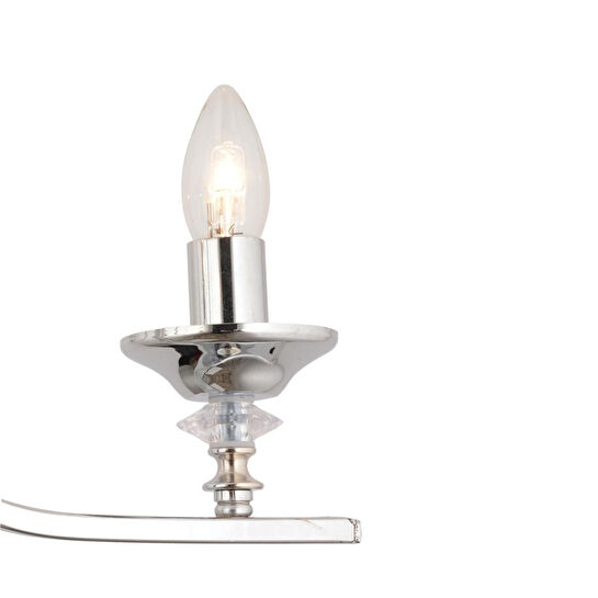 Apliqa Erza 4lü Krom Modern Sarkıt Mutfak Yatak Odası Salon Avize