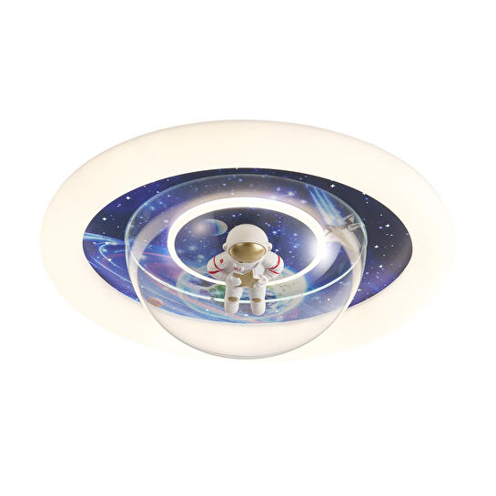 Apliqa Mıtro Ledli Astoronot Desenli Plafonyer Çocuk Odası Avize