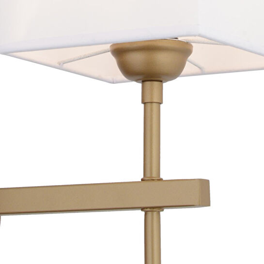 Apliqa Rory Tekli Beyaz Şapkalı Eskitme Duvar Lambası Yatak Odası-yatak Başı-banyo Için Modern Aplik