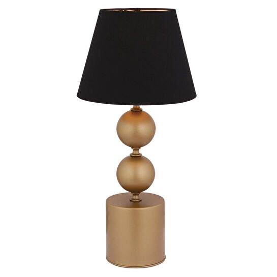 Apliqa Fragile Siyah Şapkalı Eskitme Masa Lambası Modern Tasarım Salon-yatak Odası Abajur