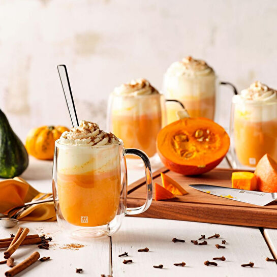 Zwilling Çift Camlı Kulplu 2'li Kahve Bardağı Seti - 355 Ml