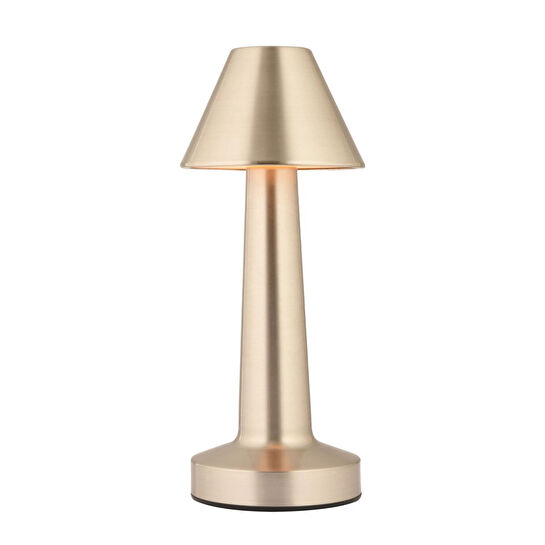 Apliqa Percy Nikel Şarjlı Dokunmatik Dim Edilebilir 3 Renkli Masa Lambası 2000ma Pil Gücü Ile 7 Saat