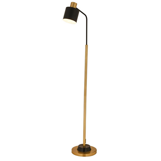 Apliqa Gerodi Siyah Retro Başlıklı Modern Dekoratif Köşe Lambader