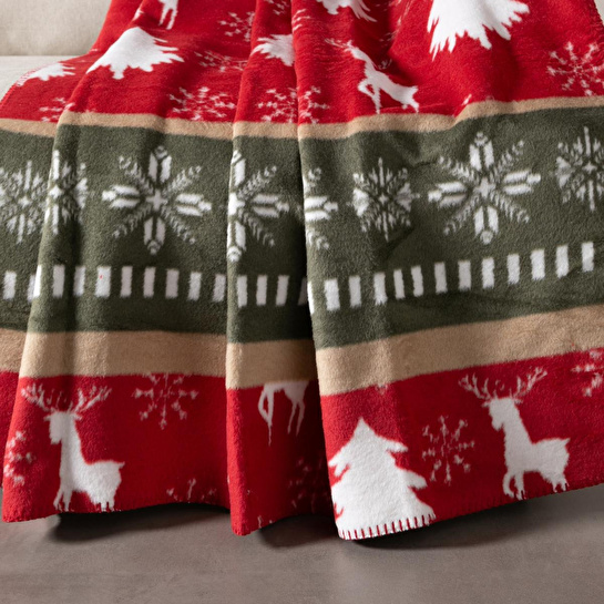 Mudo Home Ellen Di̇z Üstü Battani̇ye Renkli̇ 130x170