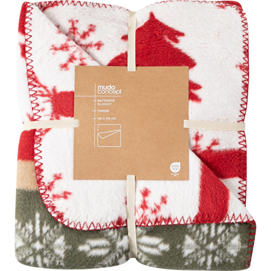 Mudo Home Ellen Di̇z Üstü Battani̇ye Renkli̇ 130x170