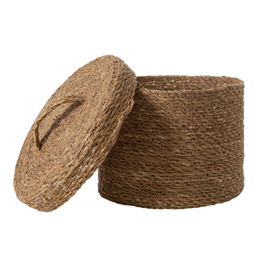 Mudo Home Simon Kapakli Düzenleyi̇ci̇ Naturel 22x22x17