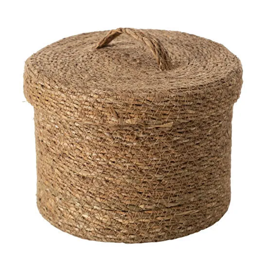 Mudo Home Simon Kapakli Düzenleyi̇ci̇ Naturel 22x22x17