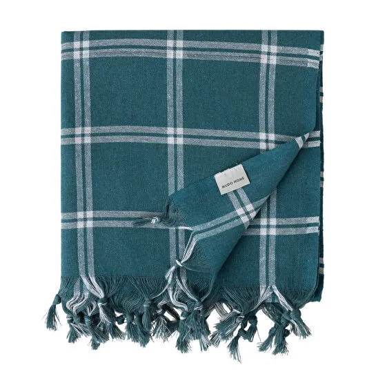 Mudo Home Emma Yeşi̇l Çok Amaçli Örtü 140x140