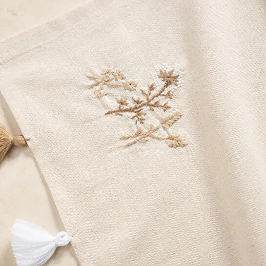 Mudo Home Bessy Nakişli Runner Ekru 50x130