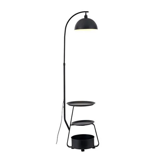 Apliqa Belezza Siyah Sehpalı Lambader