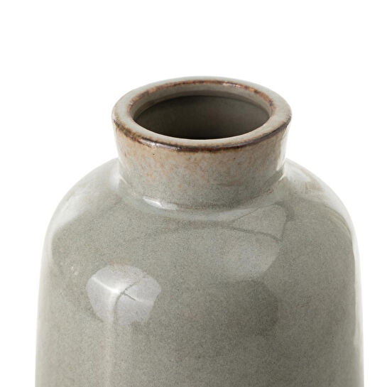 Mudo Home Ashen Serami̇k Vazo 16x31 Cm