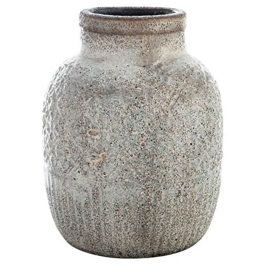 Mudo Home Ethnic Serami̇k Vazo 18x24 Cm