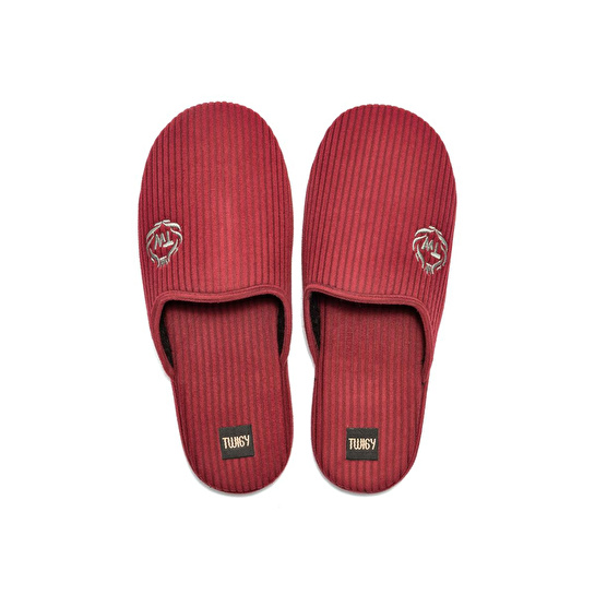 Twigy Muted Erkek Ev Terliği Bordo 41/42 Numara