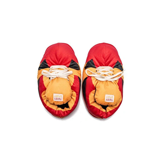 Twigy Sorty Unisex Hayvanlı Panduf Kırmızı 37/46