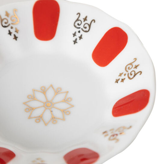 Mudo Home Acem Çay Tabaği - Kirmizi