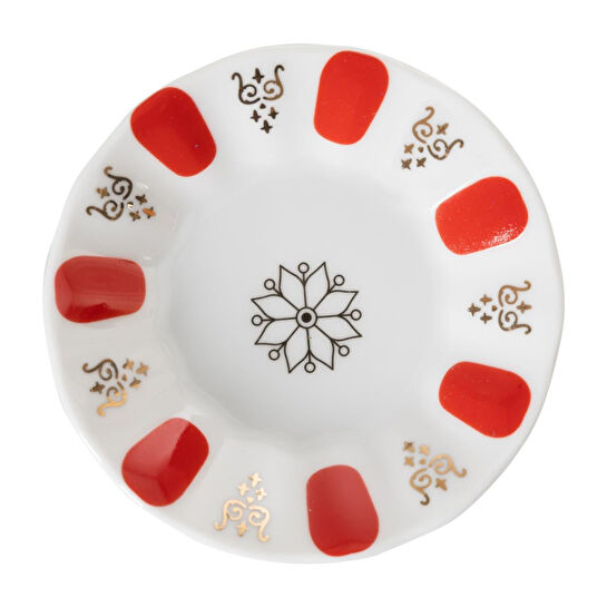 Mudo Home Acem Çay Tabaği - Kirmizi