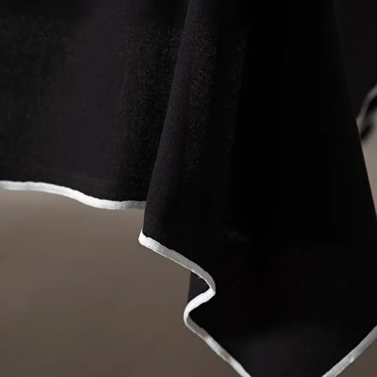 Mudo Home Brenda Masa Örtüsü Si̇yah 160x220