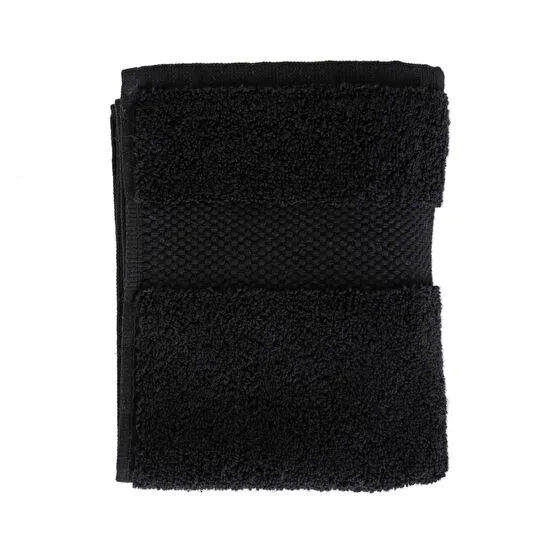 Mudo Home Classy El Havlusu Si̇yah 30x50 Cm