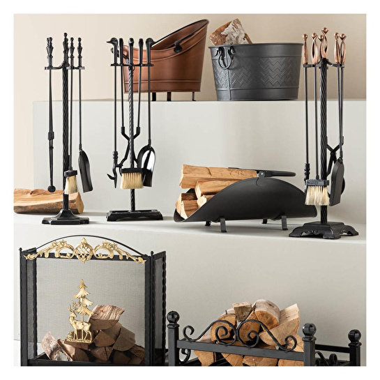 Mudo Home Classic Si̇yah Odun Kovasi 59cm