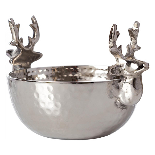 Mudo Home Alonso Deer Dekorati̇f Kase 11cm