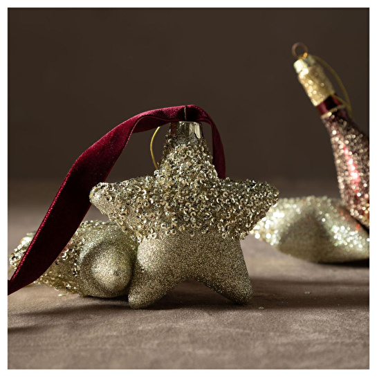 Mudo Home Star Ağaç Süsü 11 Cm