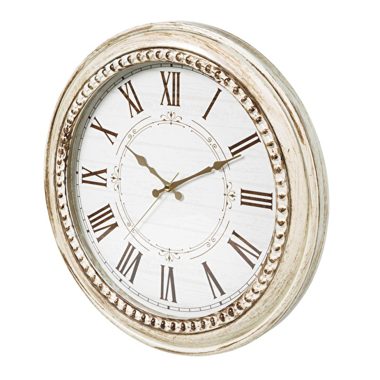 Mudo Home Eski̇tme Bej Duvar Saati̇