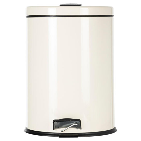 Mudo Home 30lt Pedalli Çöp Kovasi Krem