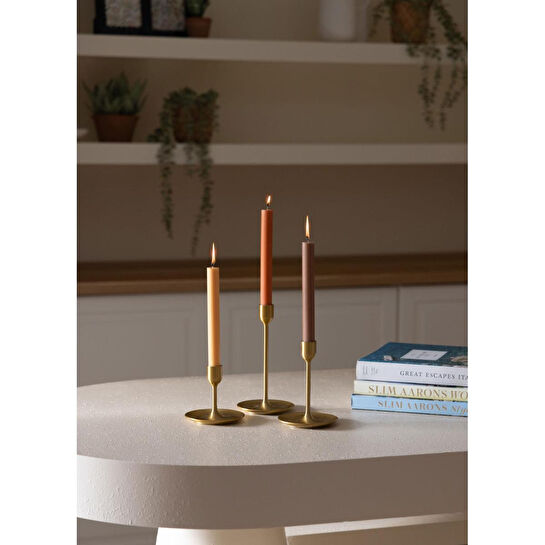 The Mia Şamdan Mumu Kahverengi 20 Cm