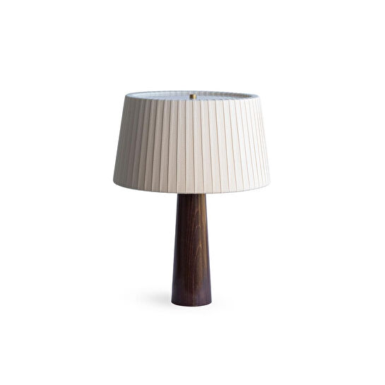 Soli Workshop Esenta Small Ahşap Masa Lambası - Ceviz