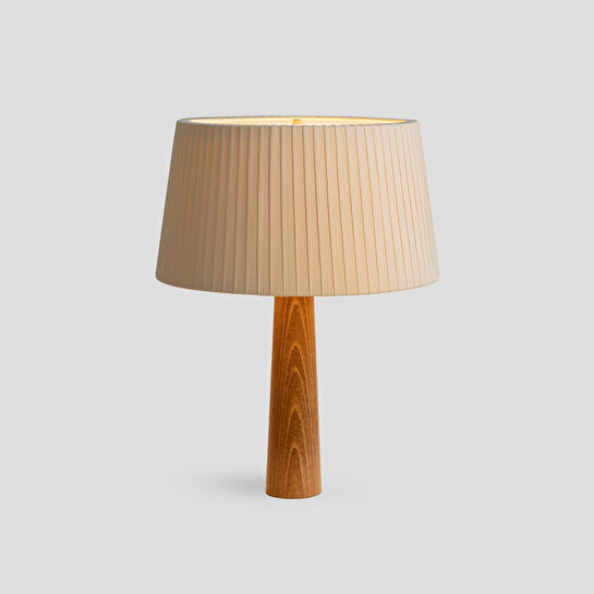 Soli Workshop Esenta Medium Ahşap Masa Lambası - Meşe