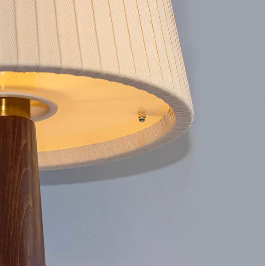 Soli Workshop Esenta Medium Ahşap Masa Lambası - Ceviz