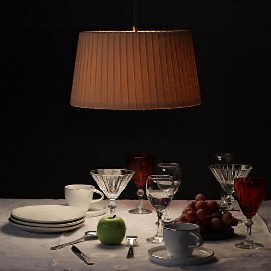 Soli Workshop Esenta Small Kumaş Sarkıt Aydınlatma