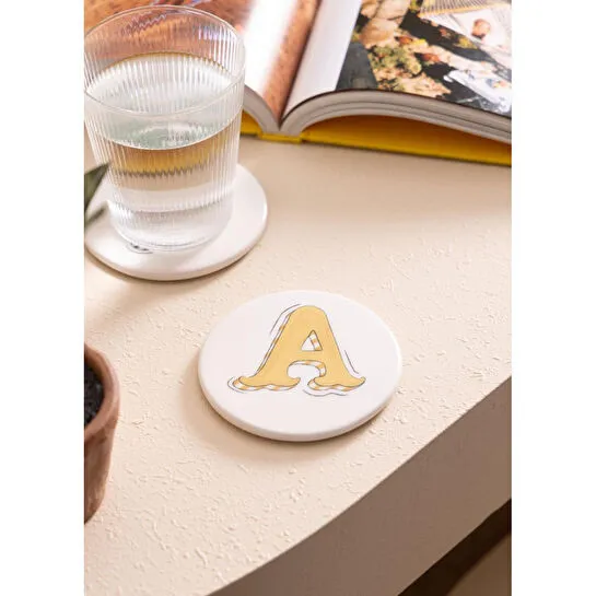 The Mia Harf Bardak Altlığı A
